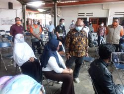 Dirjen Kemensos RI, Pantau Langsung Penyaluran BST di Sumedang