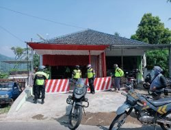 Kapolres  Sumedang Cek Langsung Lokasi Penyekatan Persiapan Ops Ketupat Lodaya 2021