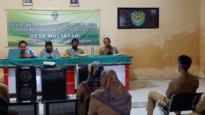 Capaian Kinerja Kades Harus Didukung Data Yang Dapat Dipercaya