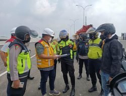 Jelang Nataru Kapolres Sumedang Cek Jalan Tol Cisumdawu