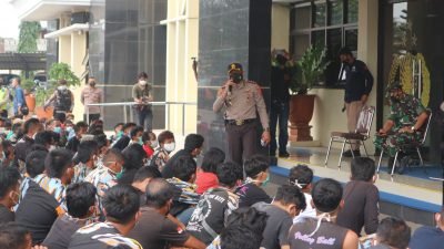Unjuk Rasa Anarkis, Anggota GMBI Sumedang Digelandang ke Polres