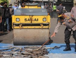 Kapolda Jabar Apresiasi Penegakan Knalpot Brong Oleh Polres Sumedang