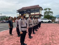 Kapolres Sumedang Ganjar Anggota Yang Berprestasi Dengan Kenaikan Pangkat