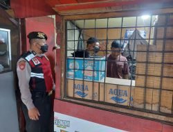 Polsek Jatinangor Gelar Razia Minuman Keras