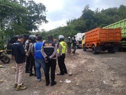 Persiapan Operasi Ketupat 2022, Kapolres Sumedang Cek Jalan Amblas Cireki