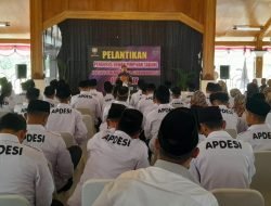 DPRD Hadiri Pelantikan Pengurus APDESI Sumedang