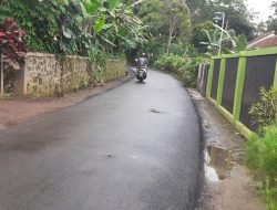 Setelah Menanti Cukup Lama, Kini Jalan Blok Sayuran Desa Mekarjaya Lecir