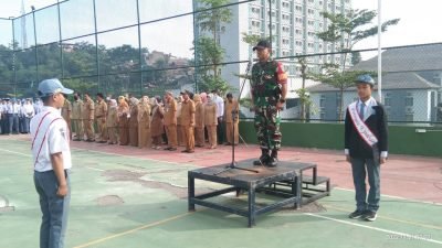 Danramil Jatinangor: Seluruh Siswa Siswi dan Guru Agar Bijak Dalam Menggunakan Media Sosial