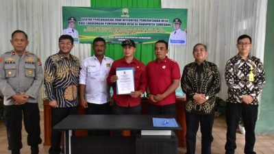 Zona Integritas Pemerintah Desa di Wilayah Barat Dicanangkan Wabup