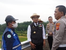 Kapolres Sumedang Dampingi Wakapolda Beserta Gubernur Jabar, Tinjau Kesiapan Jalan Tol Cisumdawu Seksi 4 Sampai Seksi 6