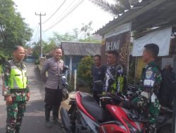 Sirnegritas TNI-POLRI Dalam Rangka Monitoring Jalur Persiapan Pembukaan TTMD di Desa Wanajaya