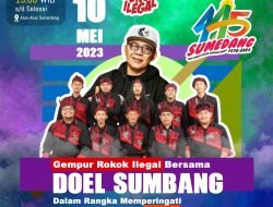 Doel Sumbang Bakal Gempur Rokok Ilegal di Sumedang