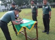 Dandim 0610/Sumedang Pimpin Upacara Pelepasan Purna Tugas Kasdim Beserta 5 Anggota