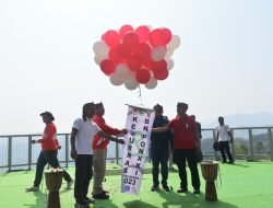 Kejurnas Paralayang dan Babak Kualifikasi PON XXI Resmi Dibuka Bupati Sumedang