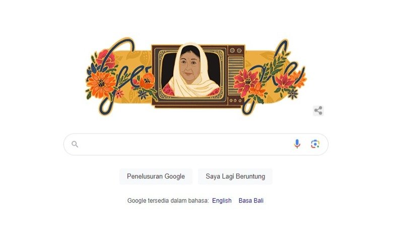 Google Doodle Aminah Cendrakasih
