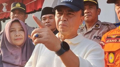 Plh. Bupati Sumedang dan Sekda Jabar Pantau Posko Pengamanan Lebaran