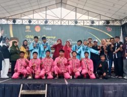 Aktifkan Seni Budaya, SMPN 2 Conggeang Ikut Gelar Pertunjukan Musik Calung