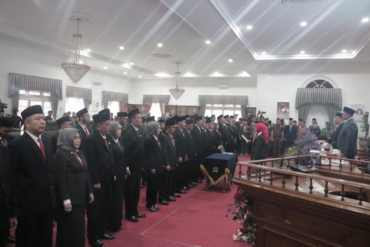 Pelantikan DPRD Sumedang