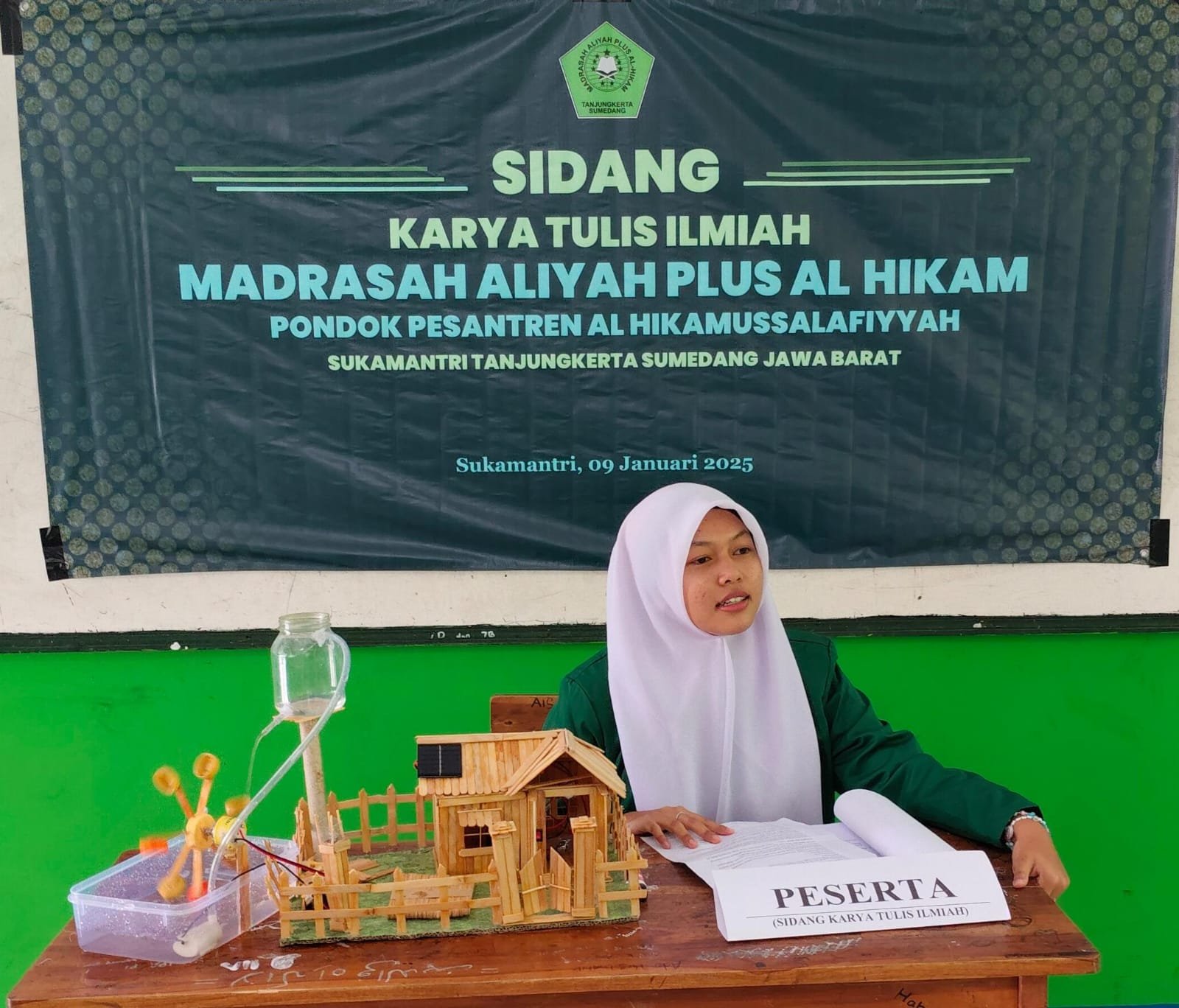MA Plus Al Hikam Gelar Sidang Karya Tulis