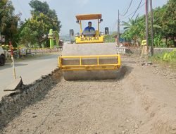 Jalan Tolengas-Jatigede Mulai Diperbaiki