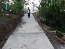 DBHCHT Dorong Pembangunan Jalan Usaha Tani di Sumedang