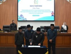 DPRD Sahkan Perda APBD Perubahan 2025