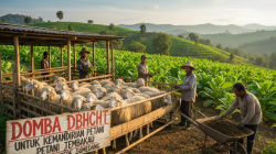 Bantuan Domba DBHCHT Tingkatkan Pendapatan Petani